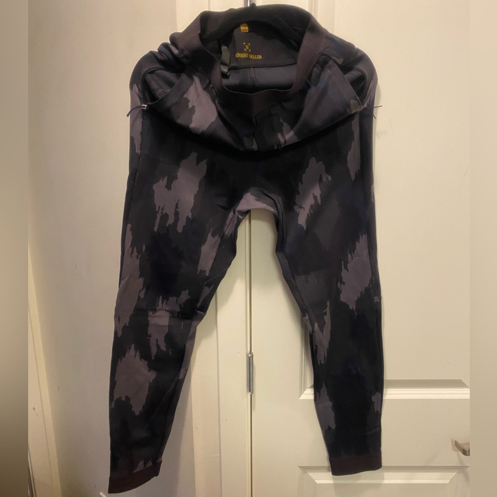 lululemon athletica Robert Geller Black and Gray Joggers